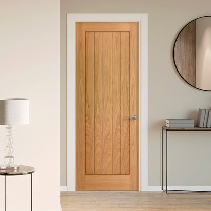 White Oak Internal Fully Finished Oregon FD30 Fire Door (121761)