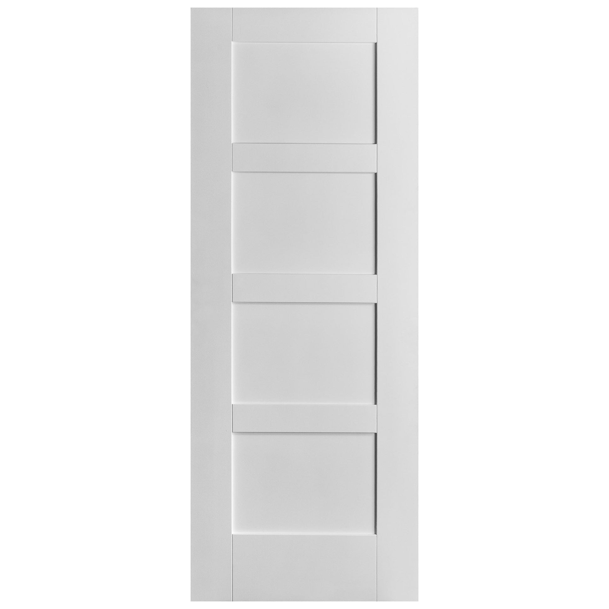 White Internal Primed 4 Panel Shaker Door (121751)