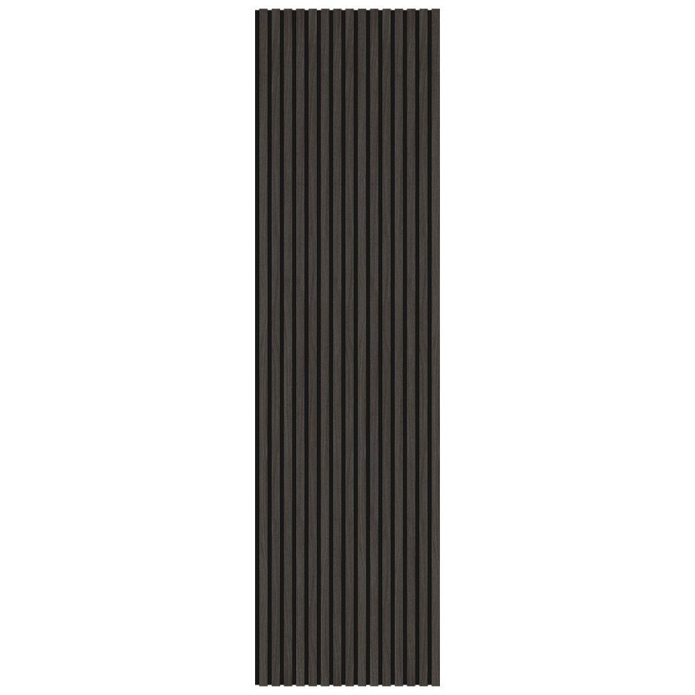Liberty | Elevation Acoustic Fully Finished Dark Grey Slat Wall Panelling Sample (SKU-343129-SAMPLE)