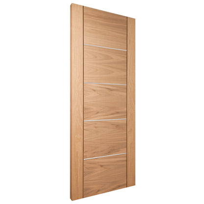 Oak Internal Fully Finished Venice 5 Panel Door (120654)