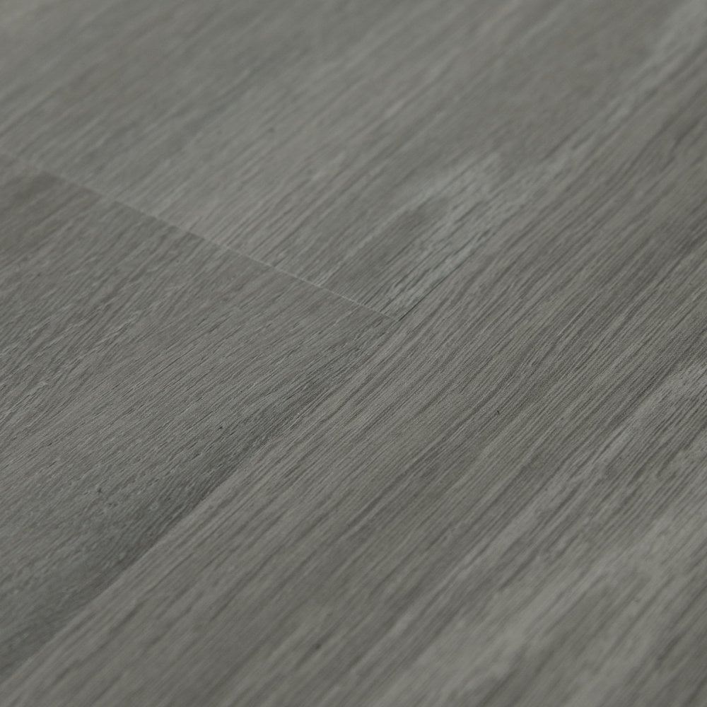 Silver Grey Oak - Glamour 12mm High Gloss Laminate Flooring (122132)
