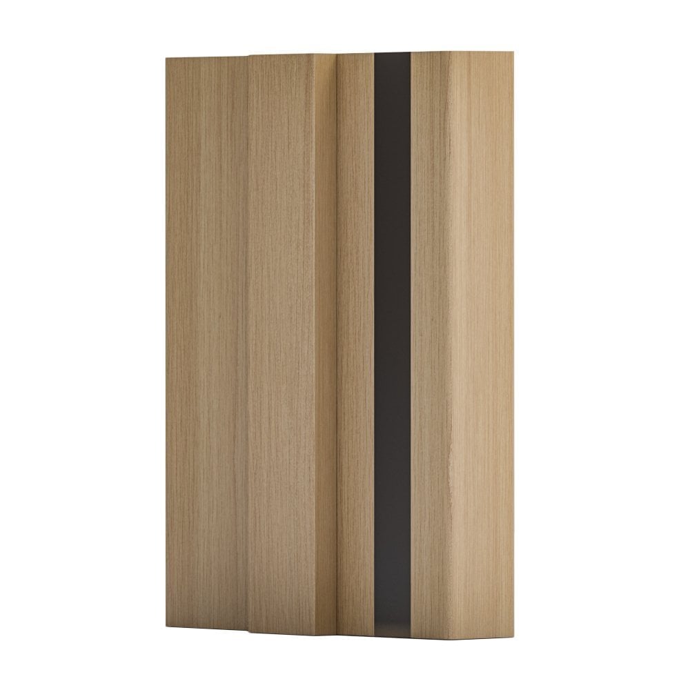 Oak Fully Finished 30 x 133 x 2100mm Universal Fire Door Lining Set with Fire Seal (76070)