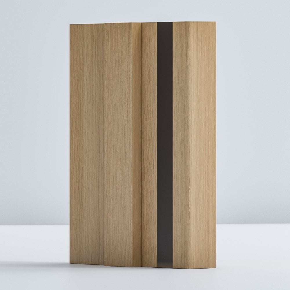 Oak Fully Finished 30 x 133 x 2100mm Universal Fire Door Lining Set with Fire Seal (76070)