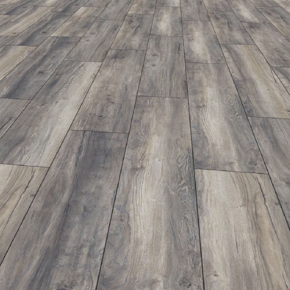 Harbour Grey Oak - Exquisite Plus 8mm Laminate Flooring (54195)
