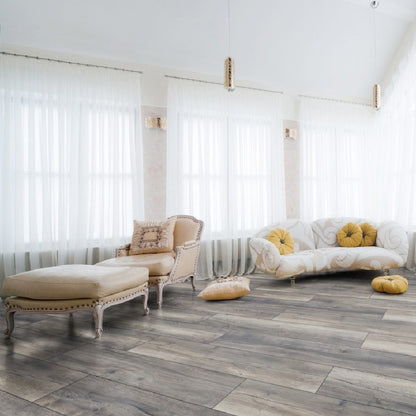 Harbour Grey Oak - Exquisite Plus 8mm Laminate Flooring (54195)