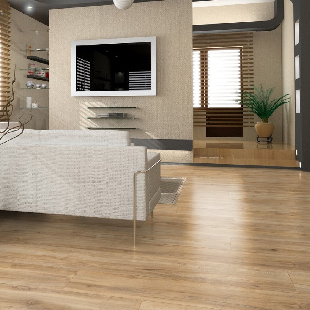 Montmelo Nature Oak - Exquisite Plus 8mm Laminate Flooring (54197)