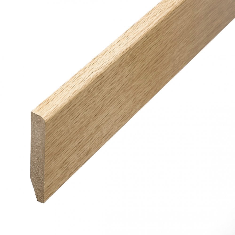 Light Oak 2.4m Round Pencil Laminate Skirting Board