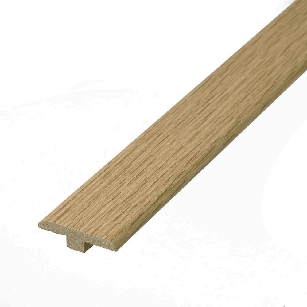 Light Oak 1m Laminate Connecting Door Profile