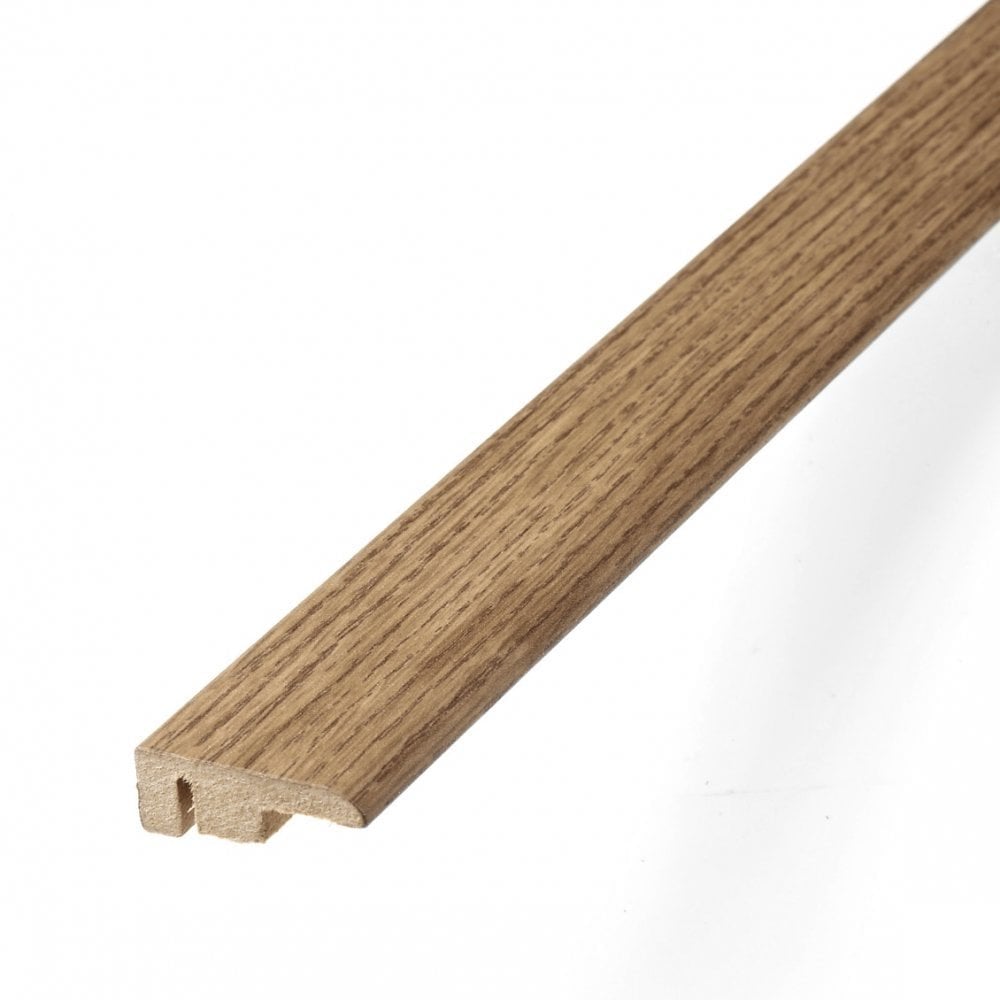 Medium Oak 1m Laminate End Door Profile