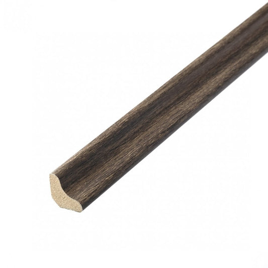Walnut - 2.4m Laminate Scotia Beading (84941)