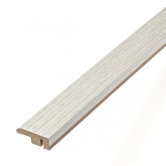Off-White - 1m Laminate End Door Profile (84916)