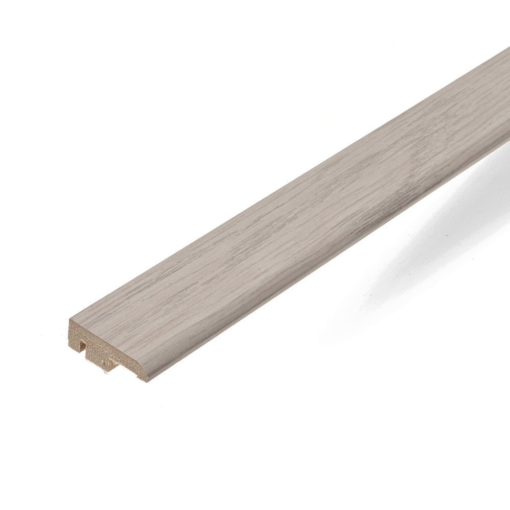 Light Grey 1m Laminate End Door Profile