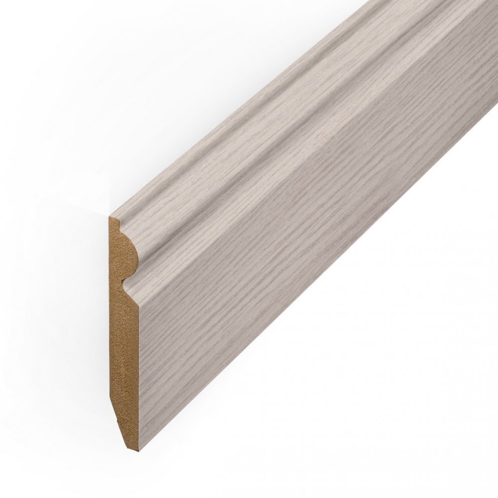 Light Grey 2.4m Torus Laminate Skirting Board