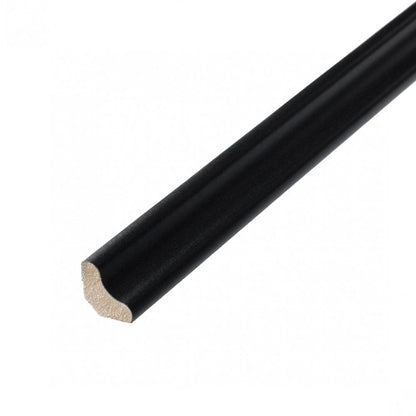 Black - 2.4m Laminate Scotia Beading (84893)