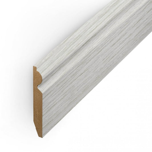 Off-White - 2.4m Torus Laminate Skirting Board (84918)