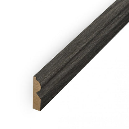 Dark Grey - 2.4m Torus Laminate Skirting Board (84936)
