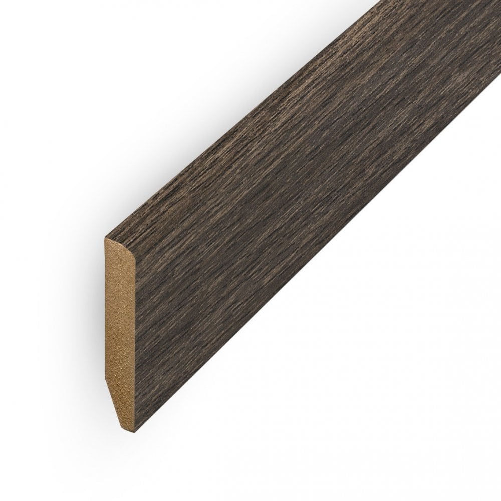 Walnut 2.4m Round Pencil Laminate Skirting Board