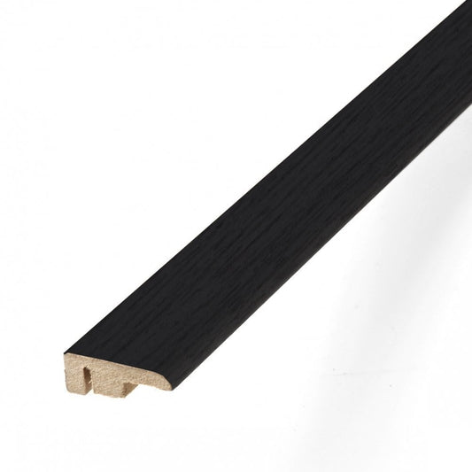 Black - 1m Laminate End Door Profile (84892)