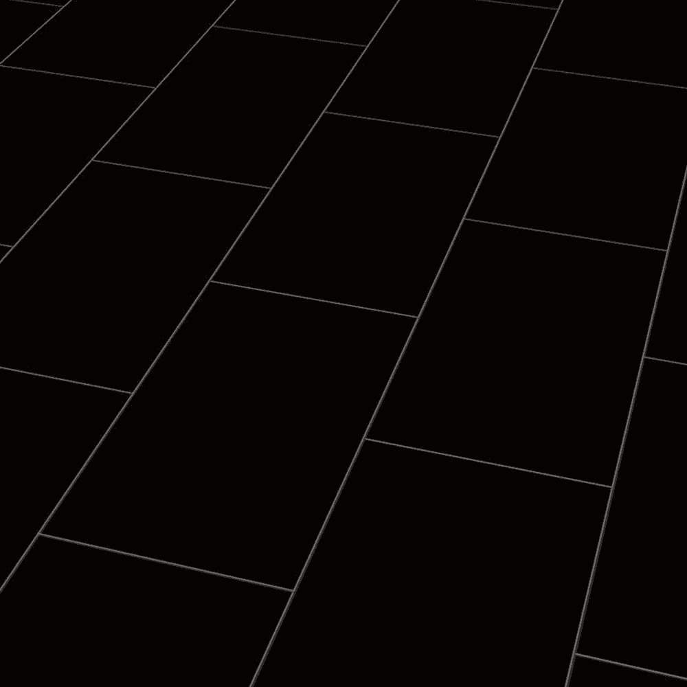 Black - Lustre Stone 8mm High Gloss Laminate Flooring (89999)