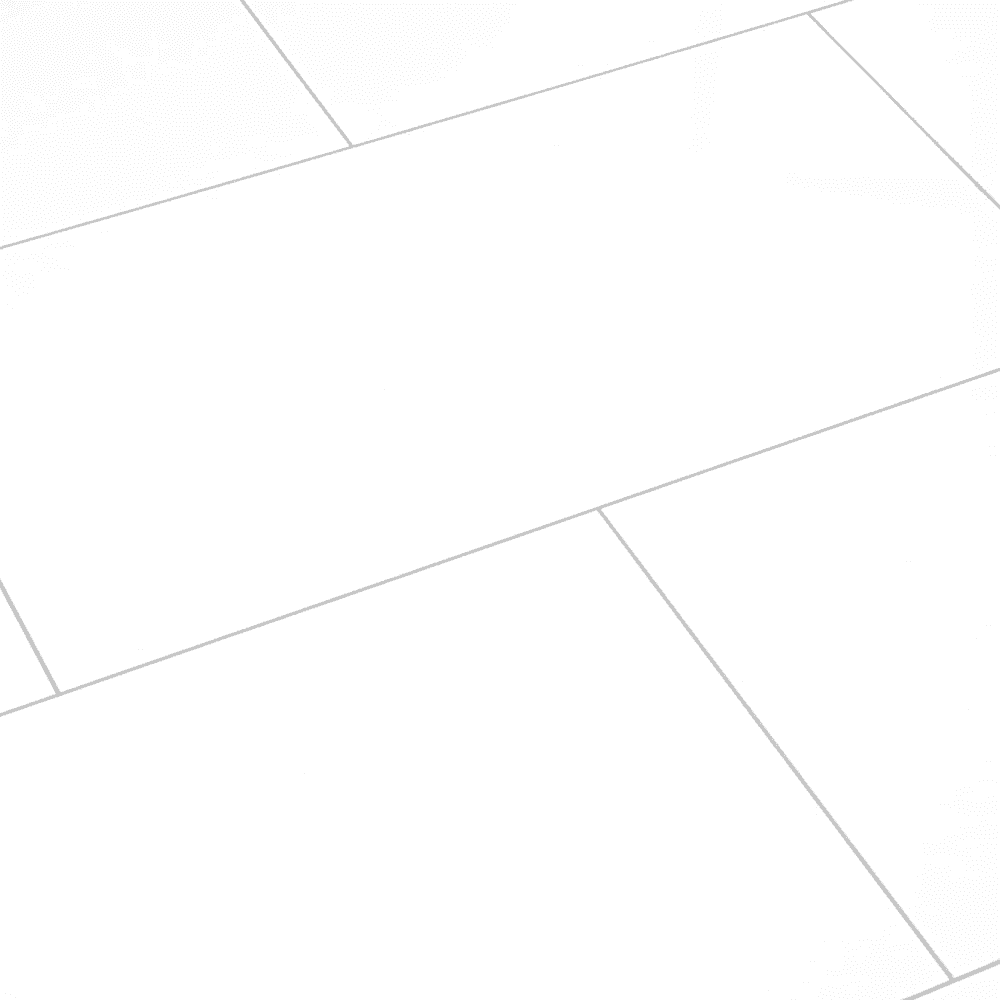 White - Lustre Stone 8mm High Gloss Laminate Flooring (90000)