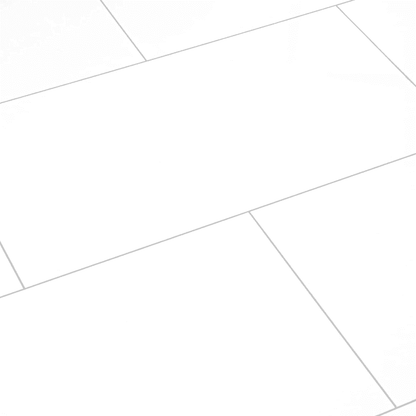 White - Lustre Stone 8mm High Gloss Laminate Flooring (90000)