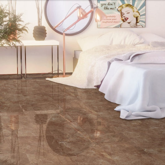 Agios Maro - Lustre Stone 8mm High Gloss Laminate Flooring (91932)