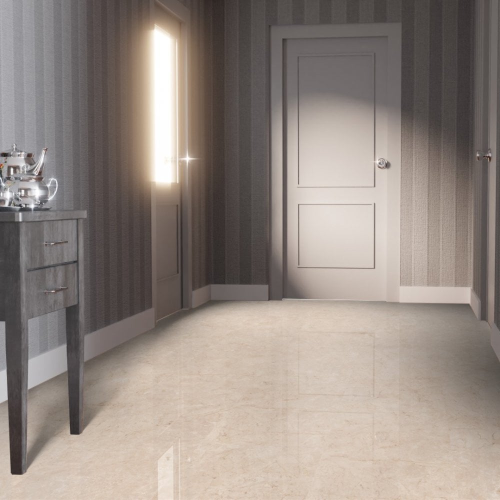 Elounda Luonto - Lustre Stone 8mm High Gloss Laminate Flooring (91937)
