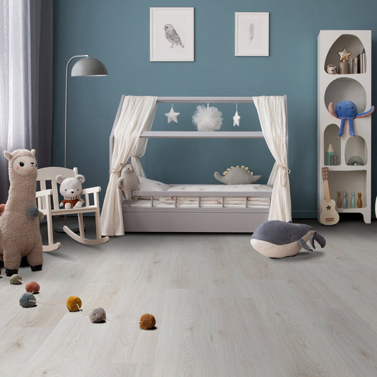 Trend Oak White - Basic 6mm Laminate Flooring (107818)
