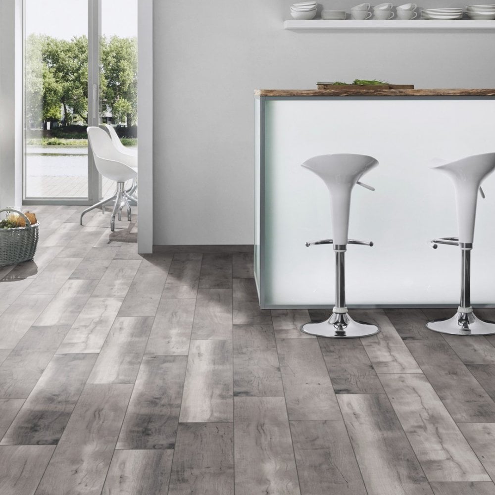 Blackwater Oak - Atlantic 10mm Handscraped Moisture Resistant Laminate Flooring (122435)