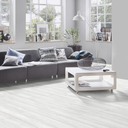 Virgin Scandi Larch - Atlantic 10mm Handscraped Moisture Resistant Laminate Flooring (122471)