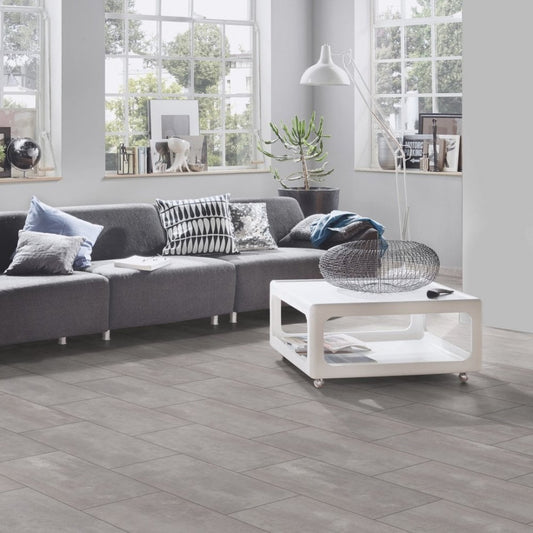 Krono Original | Pearl Grey Atlantic 8mm Moisture Resistant Laminate Sample - 4375 (SKU-344664)