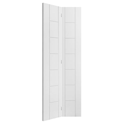 White Internal Primed Pedrena Bi-Fold Door (110296)