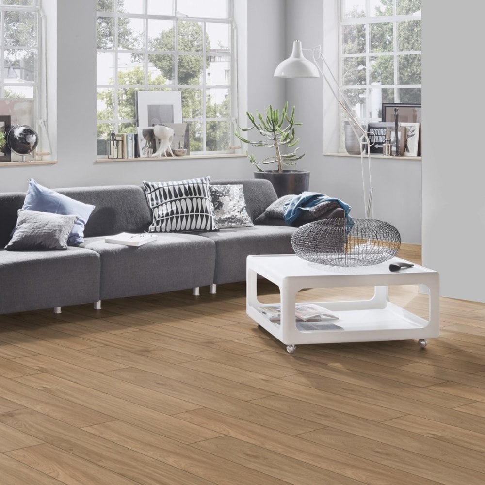 Credenza Oak - Supernatural Classic 8mm Embossed Laminate Flooring (122561)