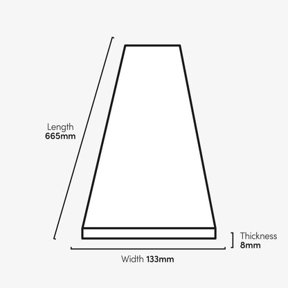 Tolouse Oak - Herringbone 8mm Laminate Flooring (122369)