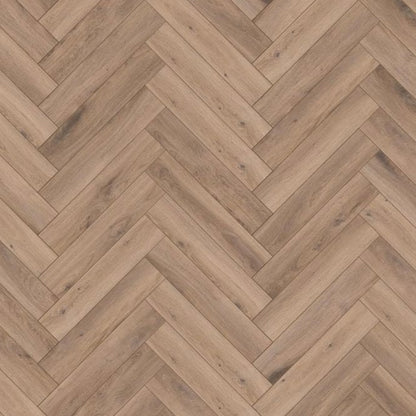 Metz Oak - Herringbone 8mm Laminate Flooring (122373)