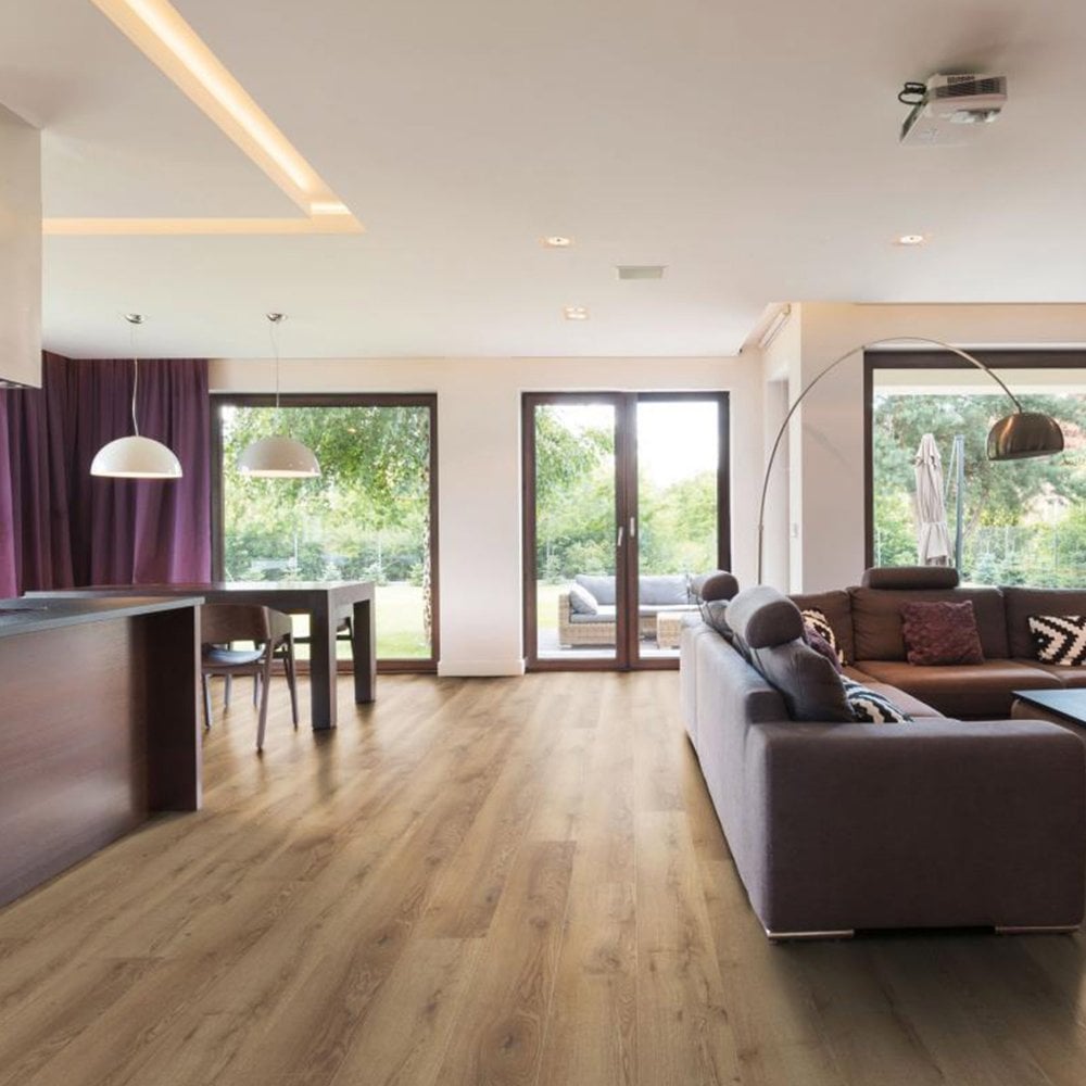 Kronotex | Nature Oak - Mammut Long Plank 12mm Laminate Sample - D4725 (SKU-344545)