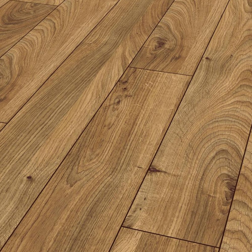 Kronotex | Everest Oak Bronze - Mammut Long Plank 12mm Laminate Sample - D3077 (SKU-344547)