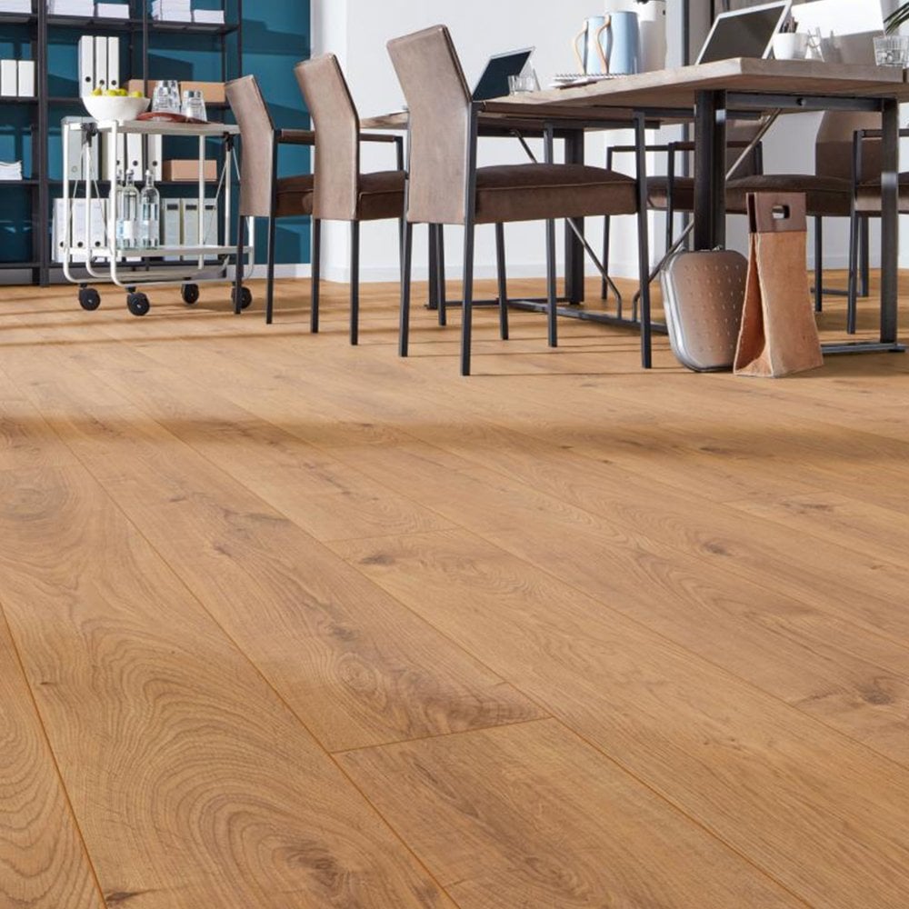 Kronotex | Everest Oak Nature - Mammut Long Plank 12mm Laminate Sample - D4152 (SKU-344548)