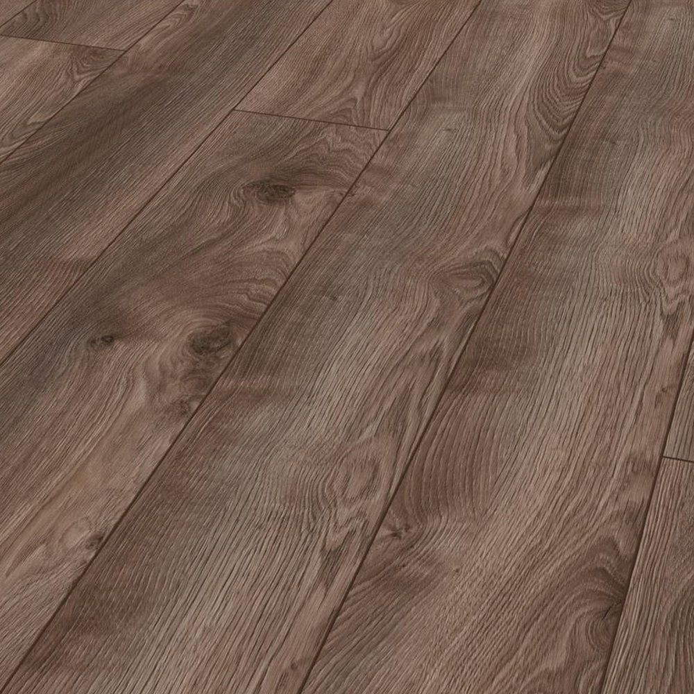 Kronotex | Macro Oak Grey - Mammut Long Plank 12mm Laminate Sample - D4792 (SKU-344549)