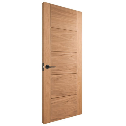 Oak Internal Unfinished Parma Made-to-Measure FD30 Fire Door (122632)