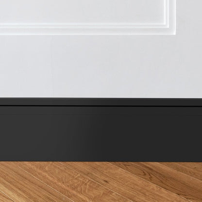 White - 2.4m Painted Wrapped Skirting Board (120111)