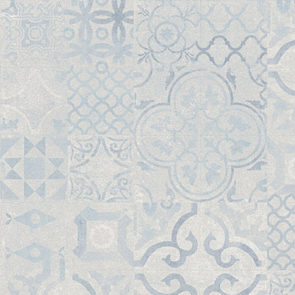 Blue Tile - Retro Water-resistant 8mm Laminate Flooring (122536)