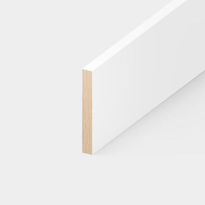 White - 2.4m Painted Base Board (122302)