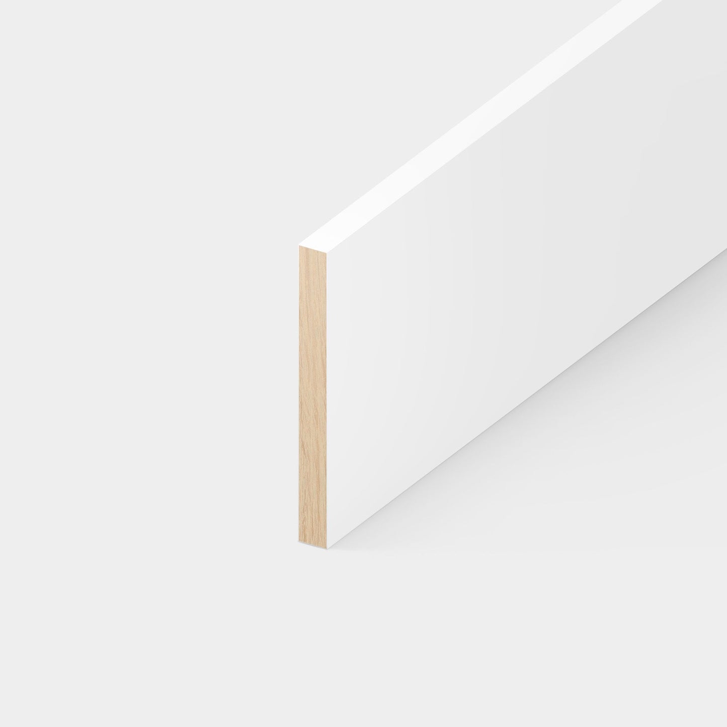 White - 2.4m Painted Base Board (122302)