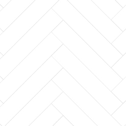 White - Lustre Herrringbone 6mm High Gloss Luxury Vinyl Flooring (122977)