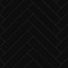 Black - Lustre Herrringbone 6mm High Gloss Luxury Vinyl Flooring (122978)