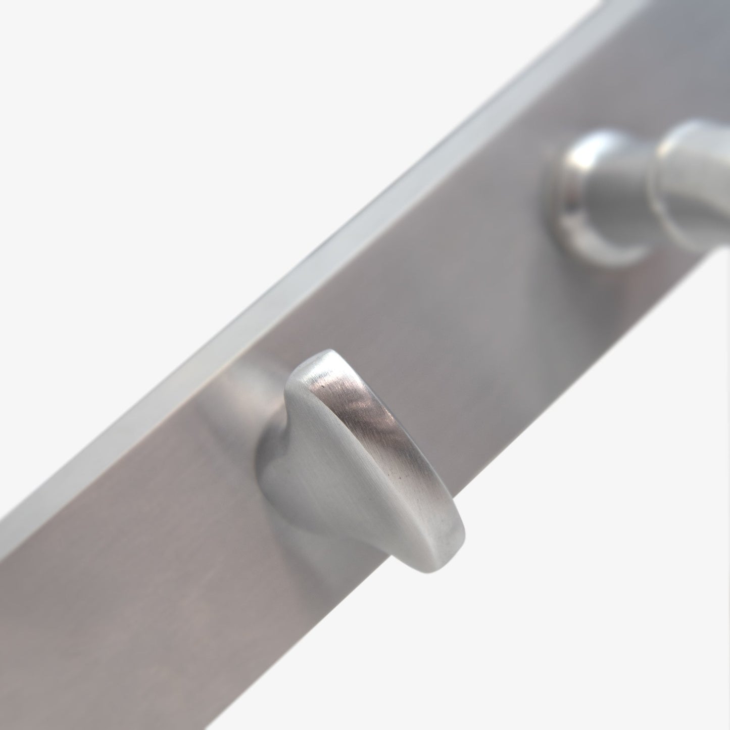 Palace Lever on Backplate Bathroom Door Handle Set - Satin Chrome (122277)