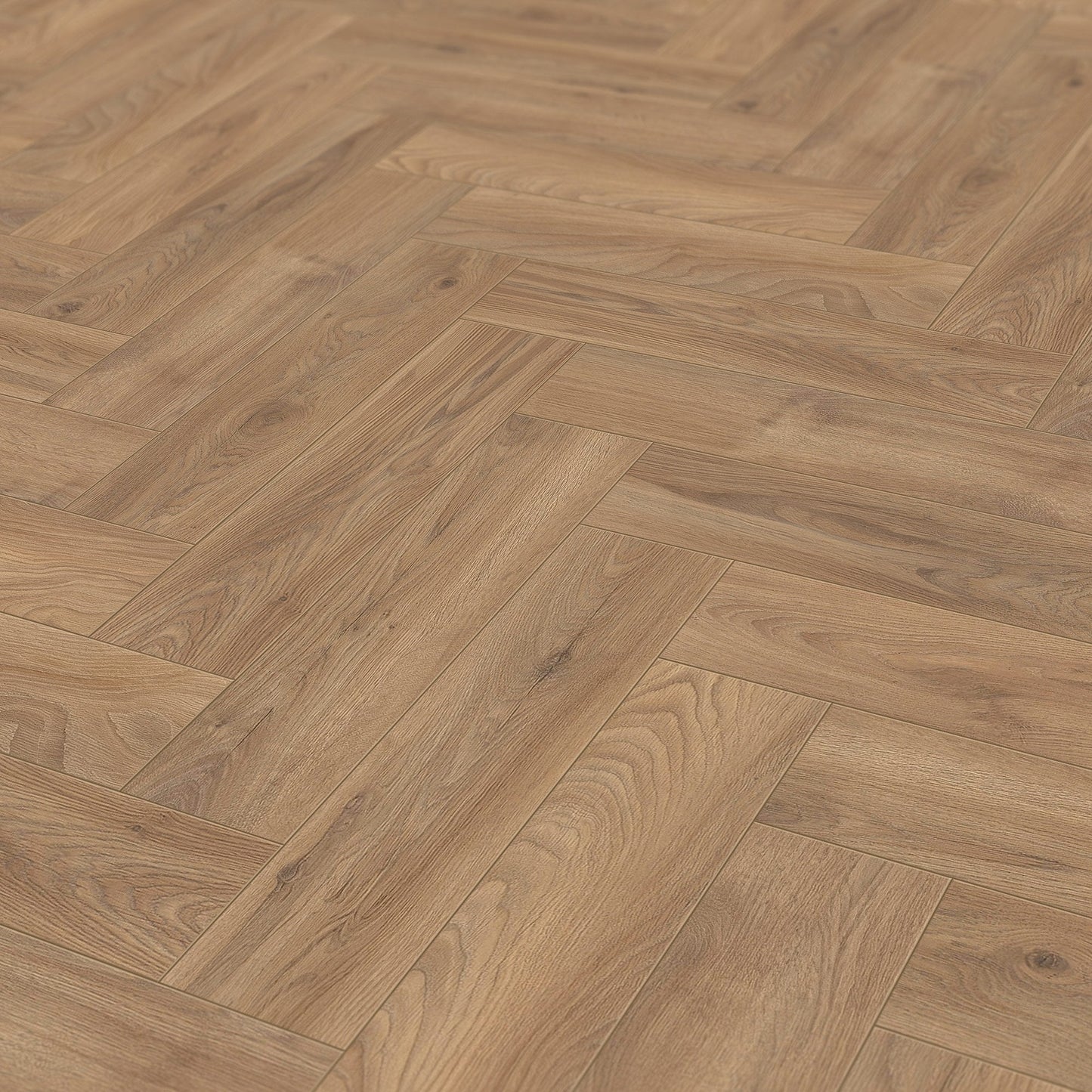 Historic Oak - Herringbone 8mm Laminate Flooring (122459)