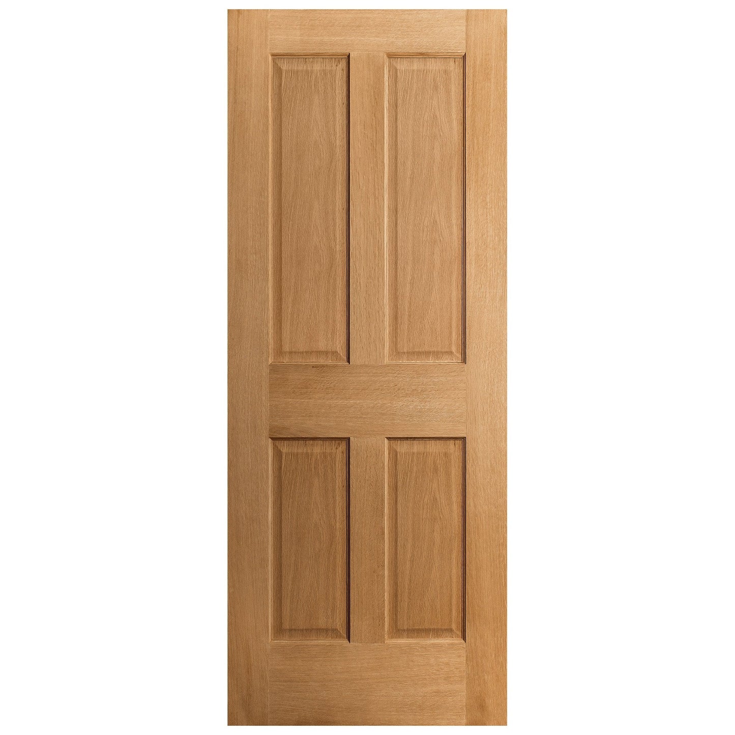 Oak Internal Fully Finished Victorian Made-to-Measure FD30 Fire Door (122652)