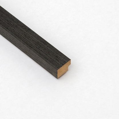 Fully Finished Dark Grey Elevation Acoustic Slat Wall Trim (121641)